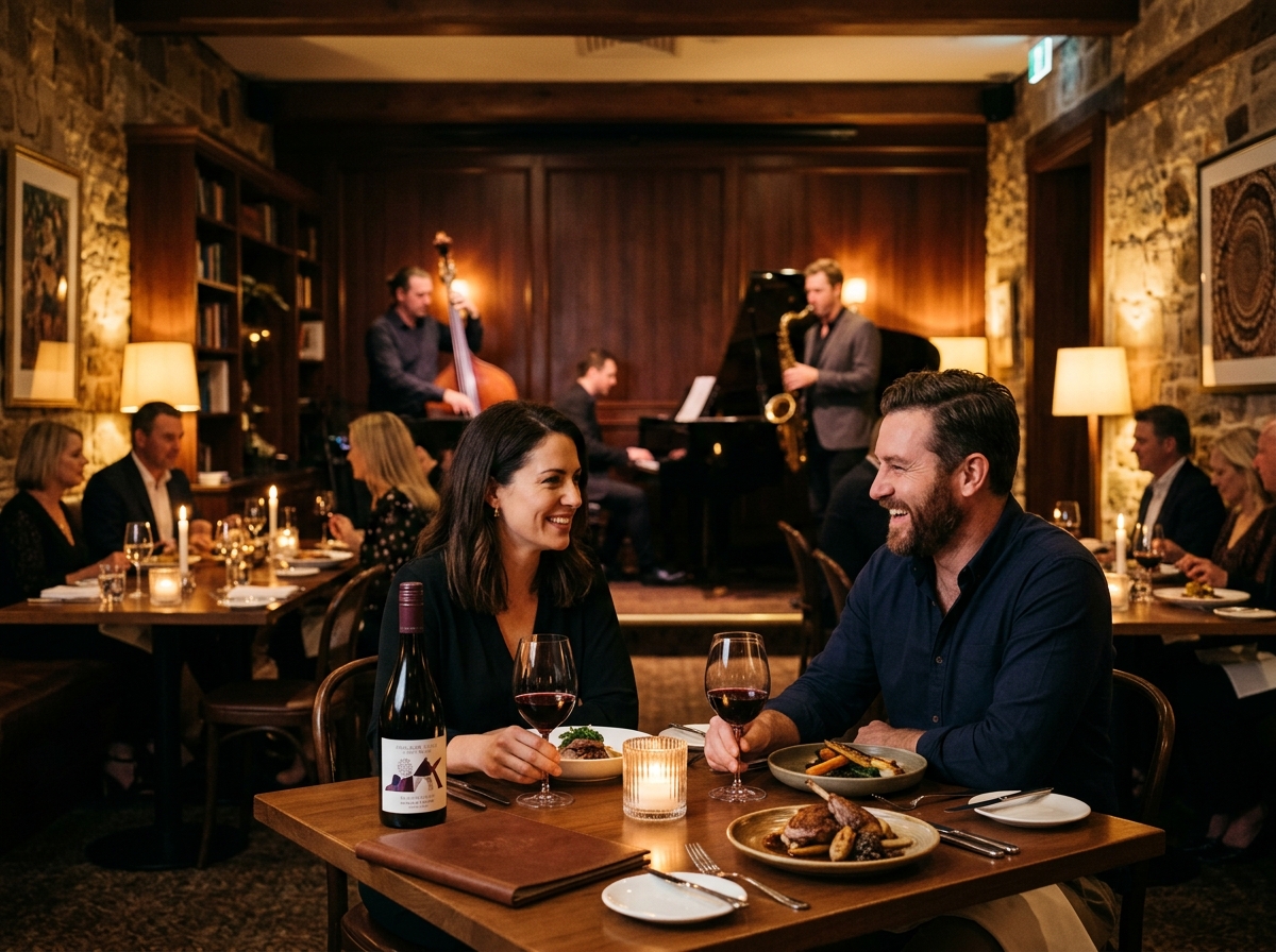 Wine-led dining and live jazz at Southern Cross Grand